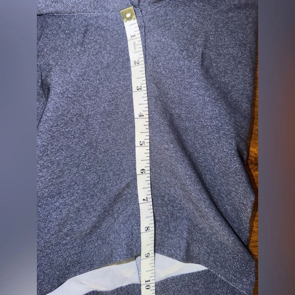 Men’s Pebble Beach Performance Dry Luxe Flat Front Golf Shorts Size 30 NWT Navy - Picture 8 of 9